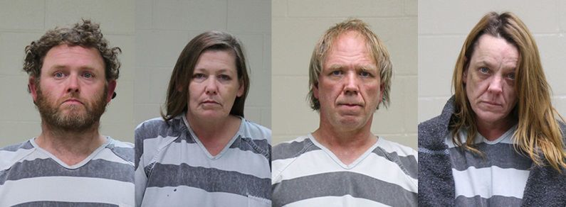 Four arrested in connection to meth lab